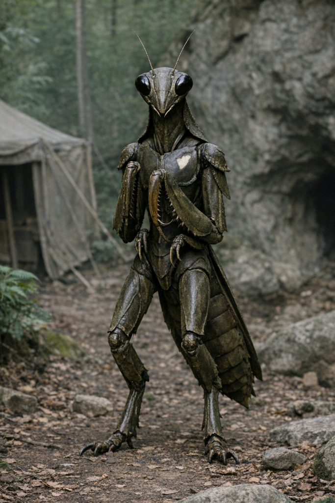 XF-008 — Mantid — XenoFiles creature reference